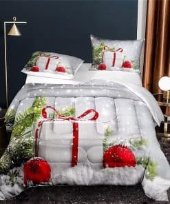 Juego de Ropa de Cama Navideño EDUMEYA Tamaño King para