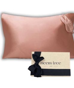 Funda de Almohada de Seda NEEMTREE Queen, 24 Momme de Seda