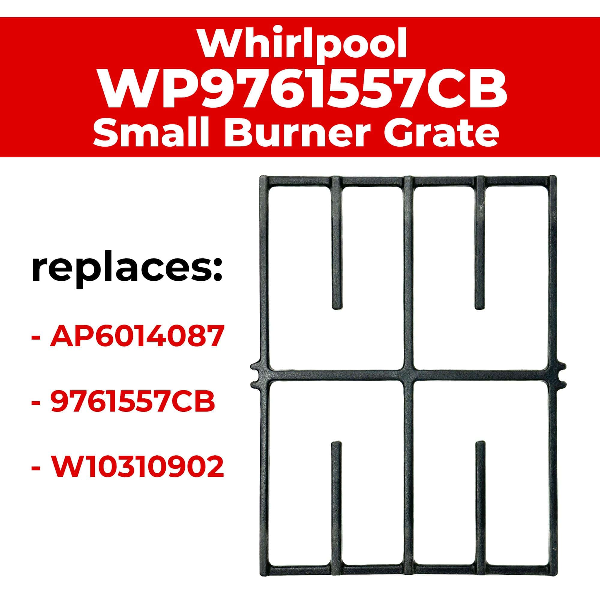 Soporte mejorado para quemador de superficie de rango - Imagen 5