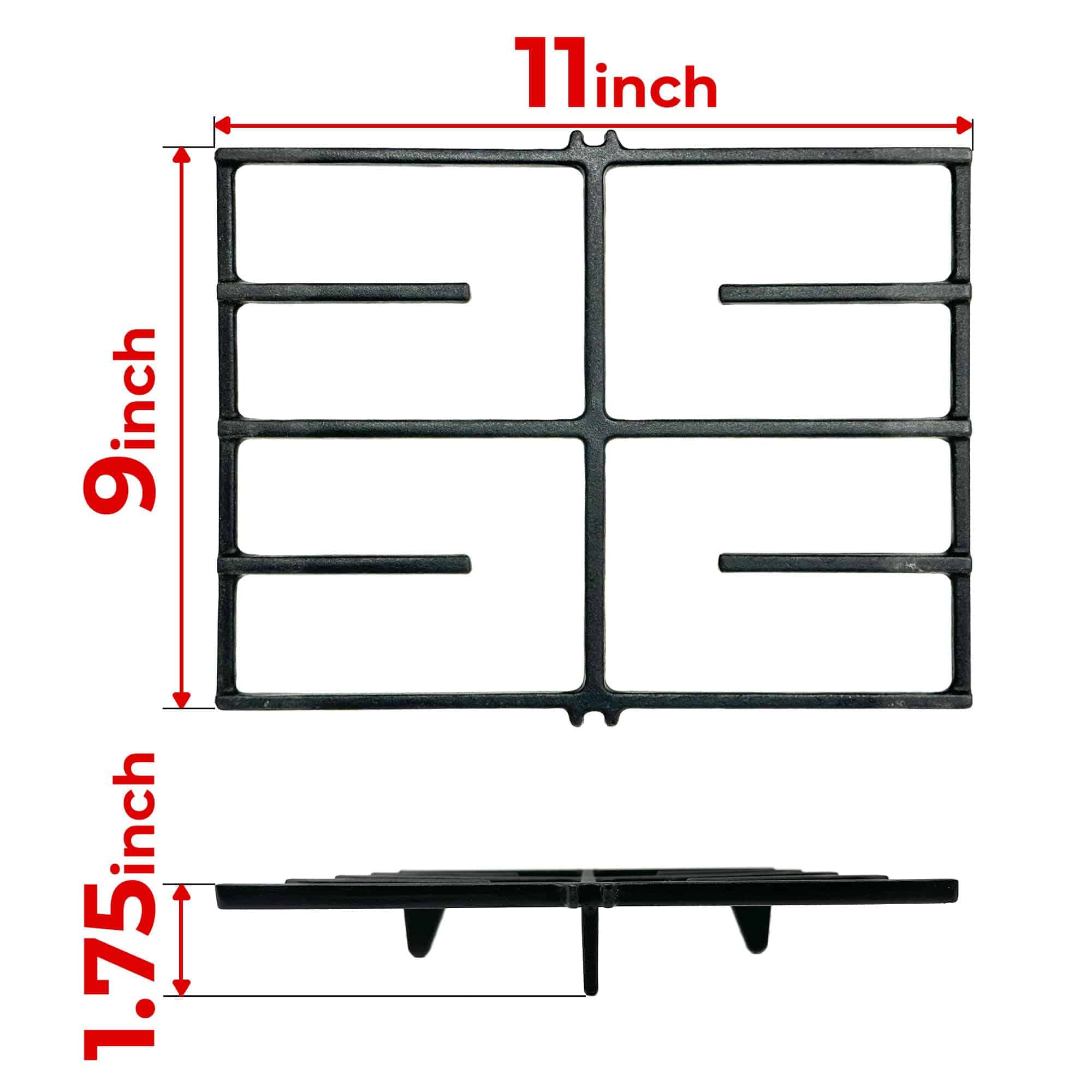 Soporte mejorado para quemador de superficie de rango - Imagen 7