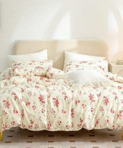 Juego de Funda nórdica Floral King, Juego de Ropa de Cama