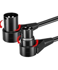 Cable de micrófono XLR Molan Basics para -Negro