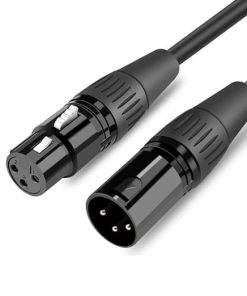 Cable de Micrófono XLR Molan Basics para -Negro