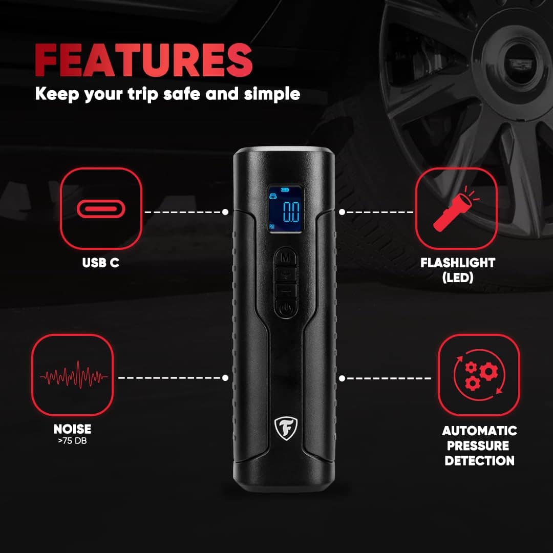 Compresor de Aire Digital Firestone Auto Pump Inflador - Imagen 3