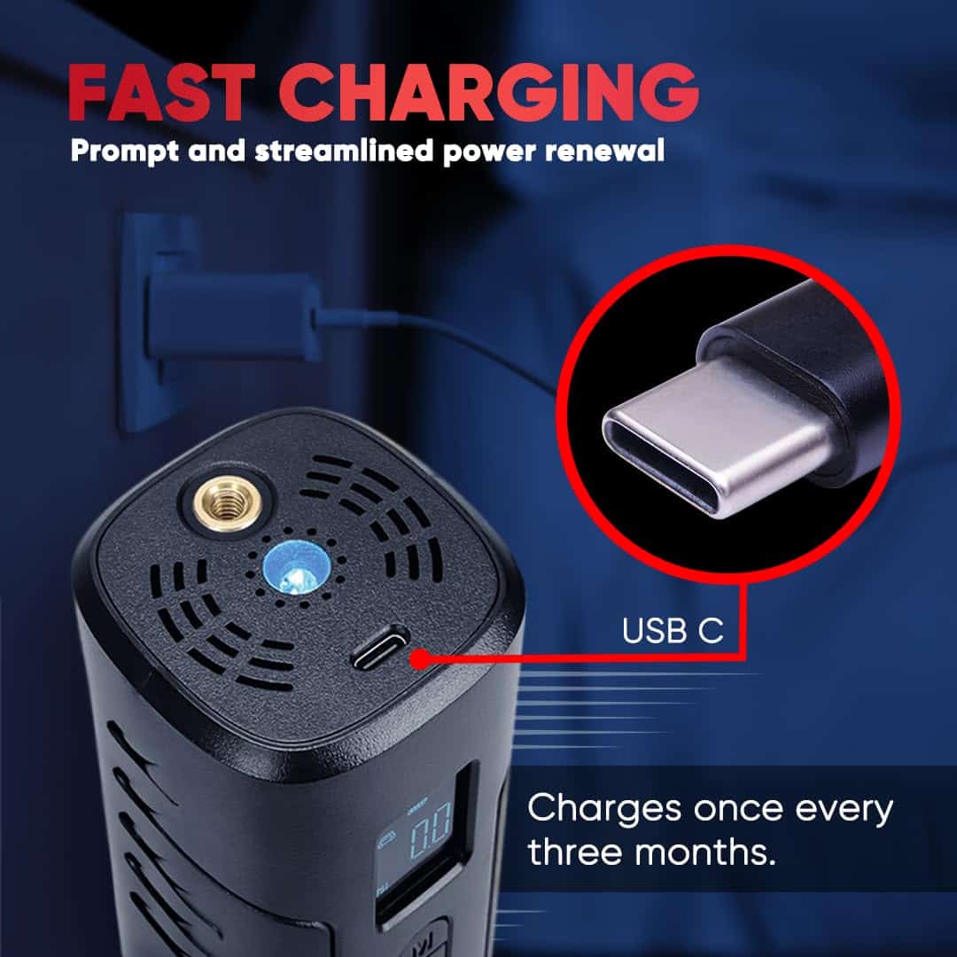 Compresor de Aire Digital Firestone Auto Pump Inflador - Imagen 9