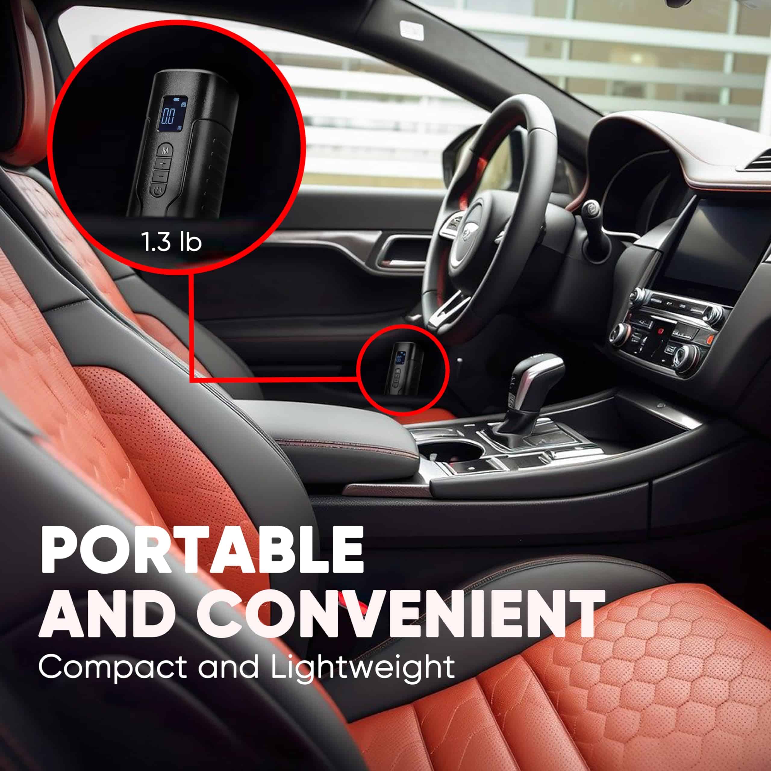 Compresor de Aire Digital Firestone Auto Pump Inflador - Imagen 5