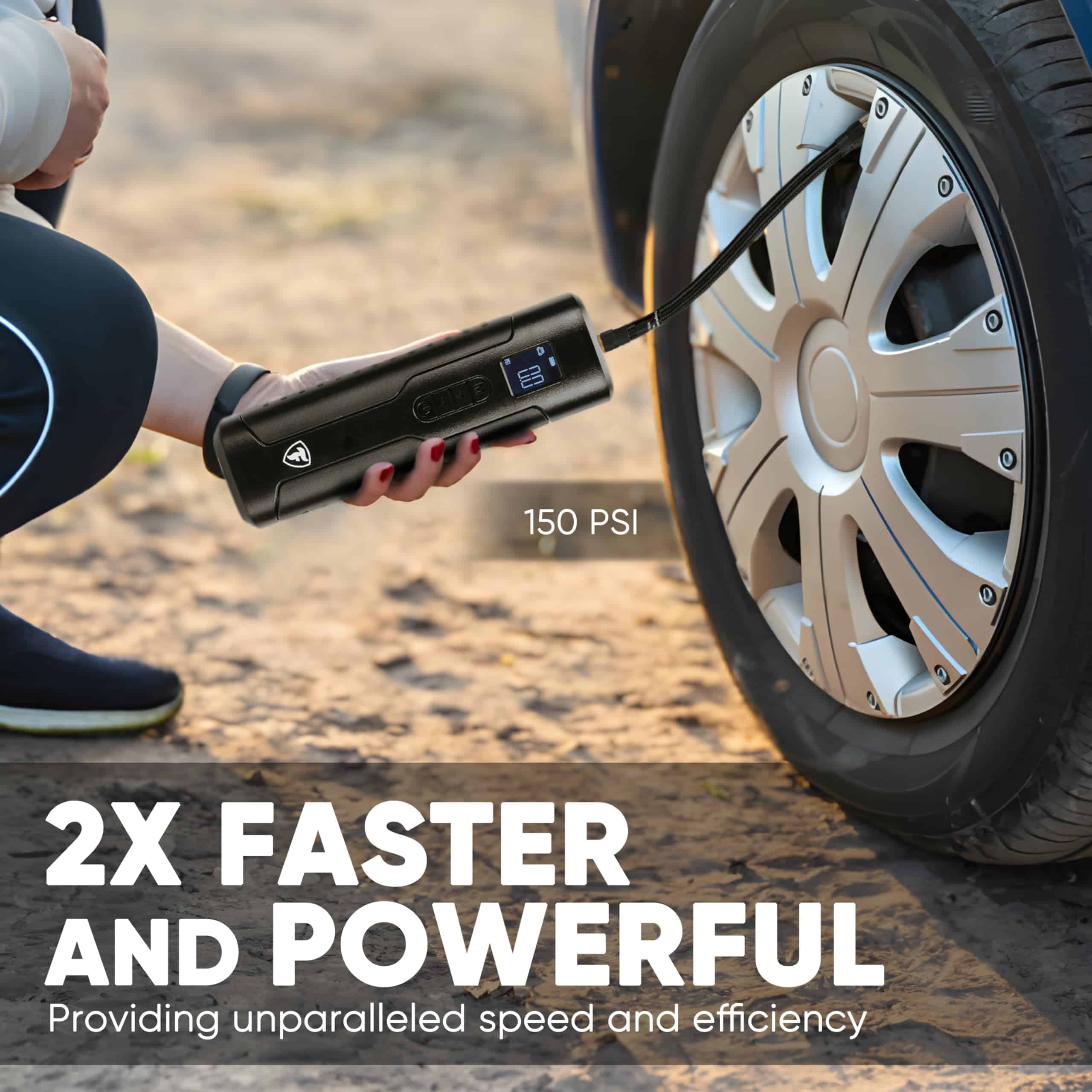 Compresor de Aire Digital Firestone Auto Pump Inflador - Imagen 4