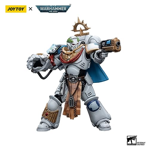 Figura JoyToy Warhammer 40K: Capitán Messinius White - Imagen 10