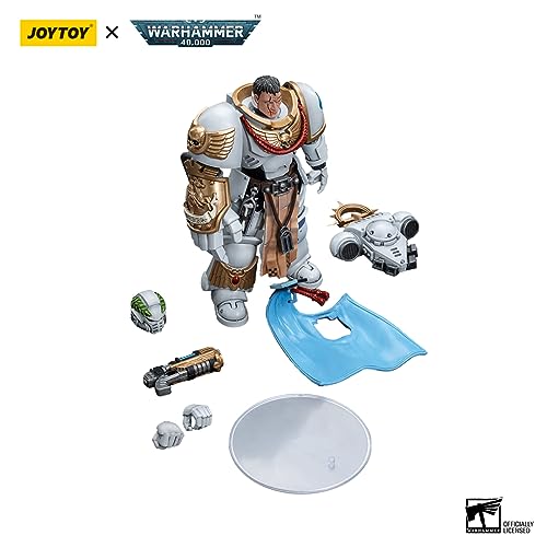 Figura JoyToy Warhammer 40K: Capitán Messinius White - Imagen 11