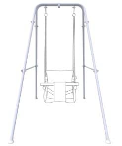 Soporte de Columpio para Niños, Estructura de -Blanco