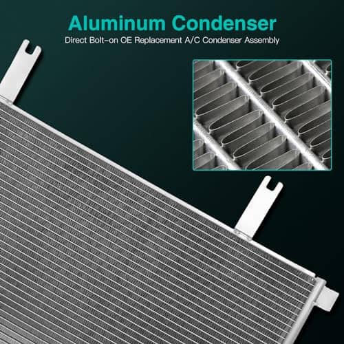 Condensador de Aire Acondicionado A/C SCITOO 30099 - Imagen 3