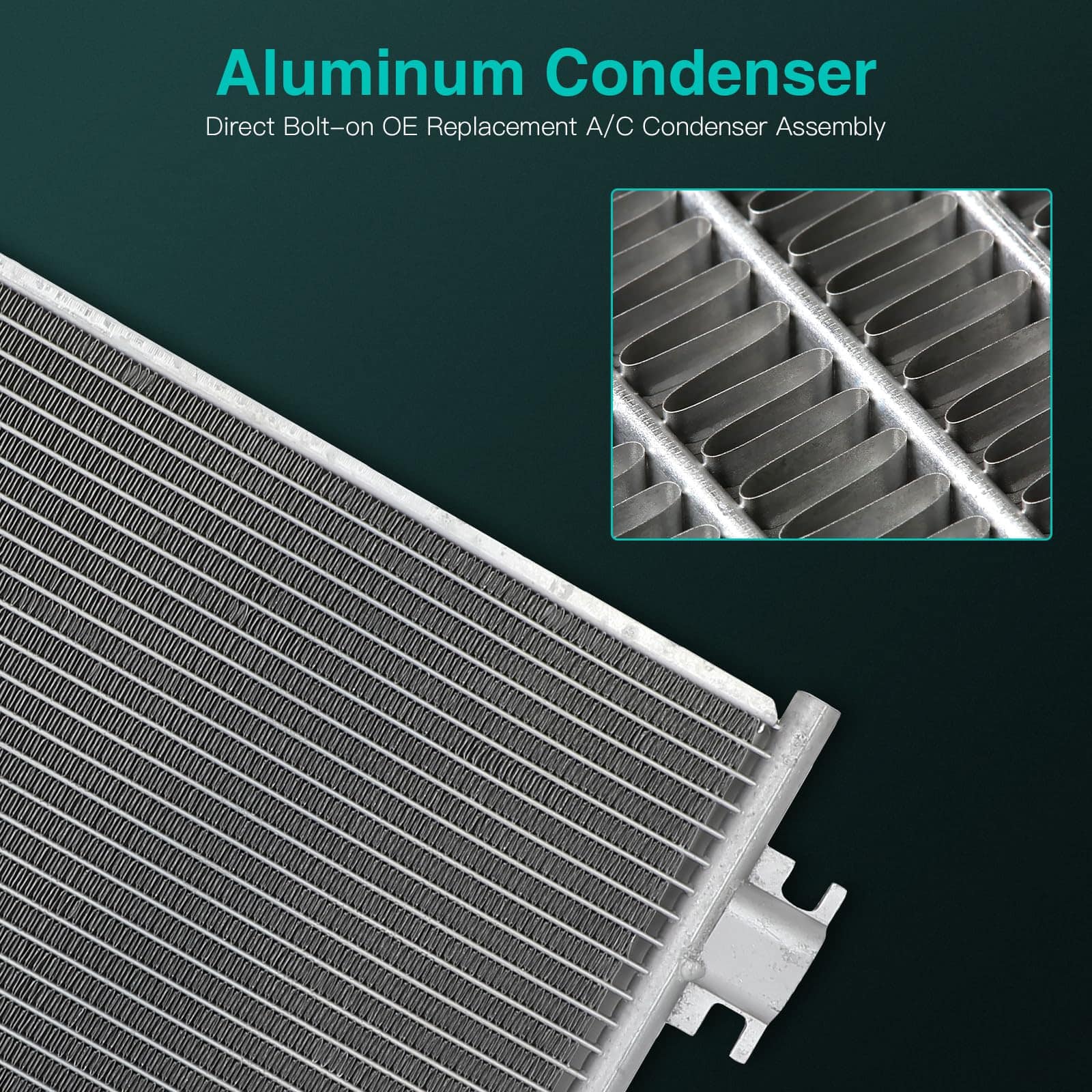 Condensador de aire acondicionado A/C SCITOO 30122 - Imagen 3