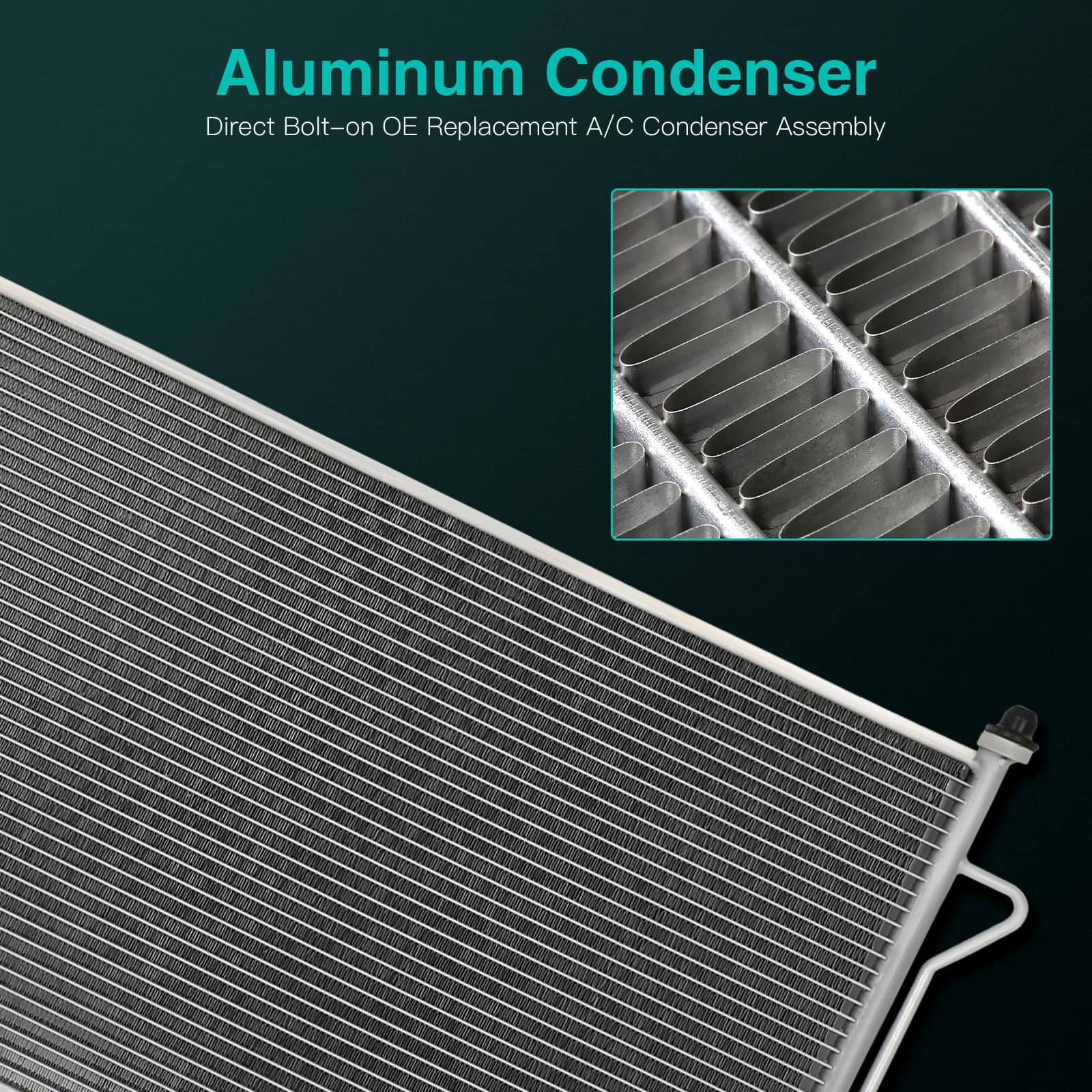 Condensador de Aire Acondicionado A/C SCITOO 4739 - Imagen 3