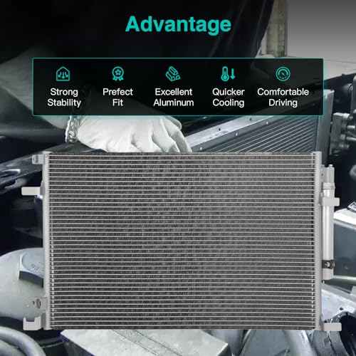 Condensador de aire acondicionado A/C 4688 compatible con - Imagen 5