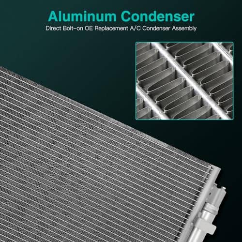 Condensador de aire acondicionado A/C 4688 compatible con - Imagen 3