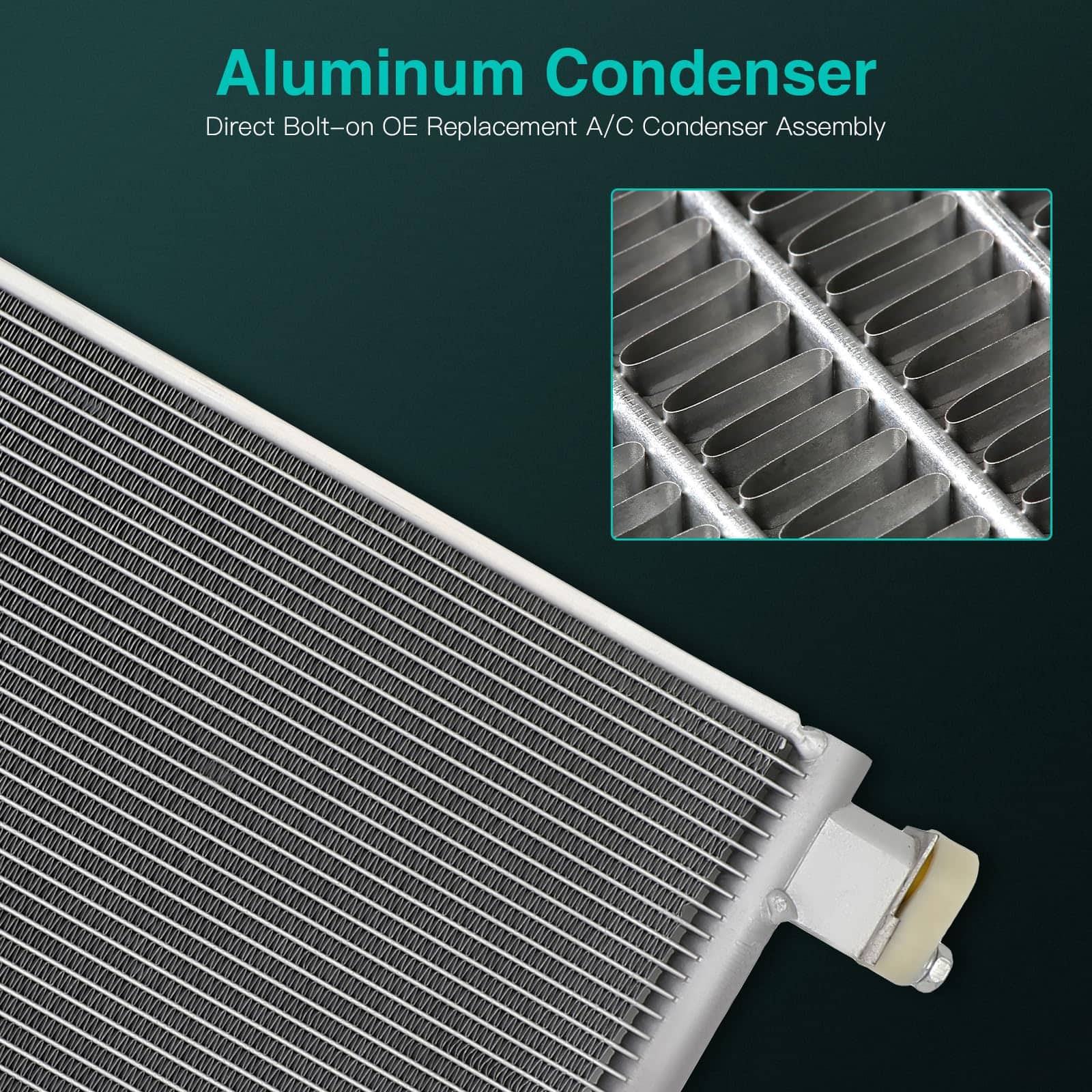 Condensador de aire acondicionado A/C SCITOO 30033 - Imagen 3