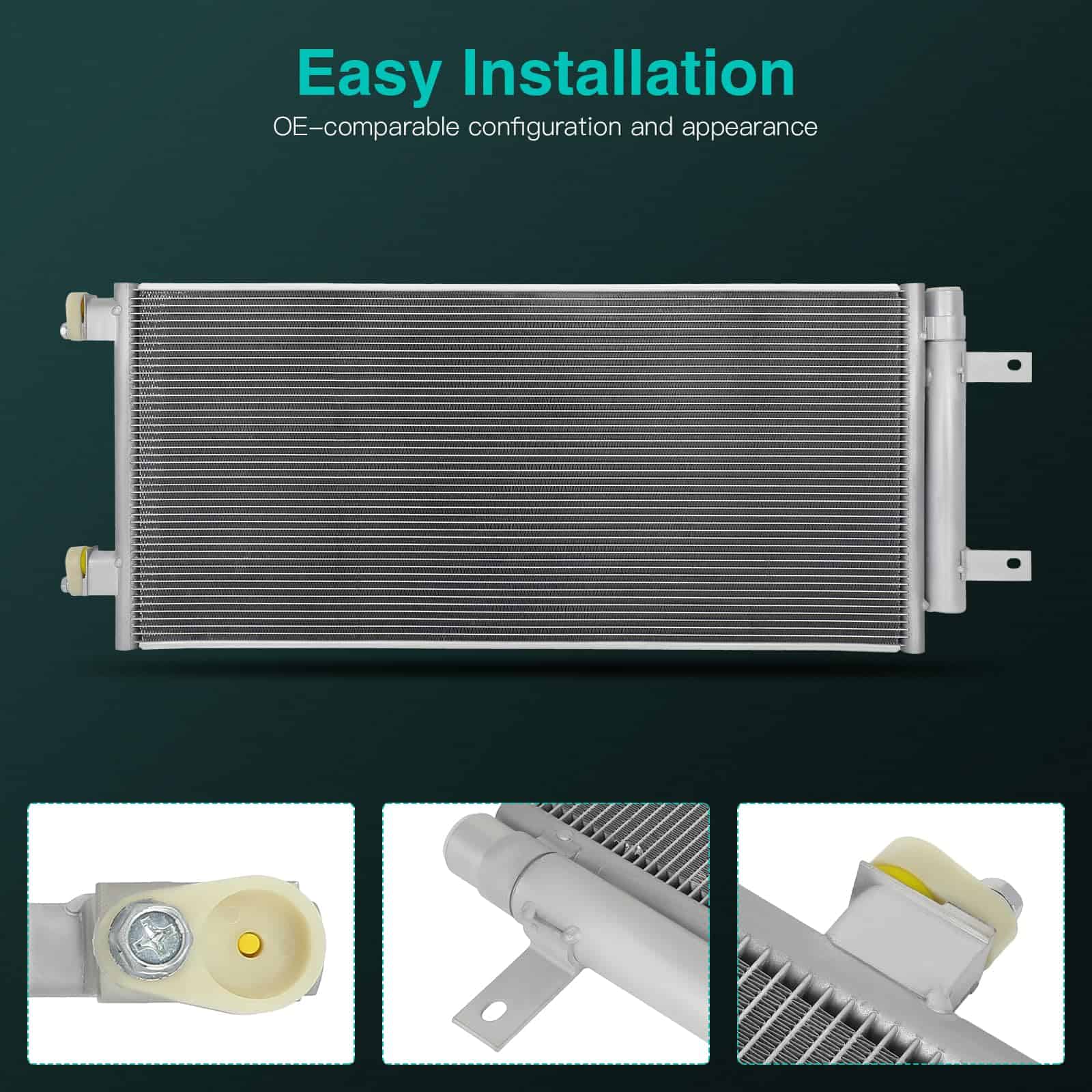 Condensador de aire acondicionado A/C SCITOO 30033 - Imagen 4