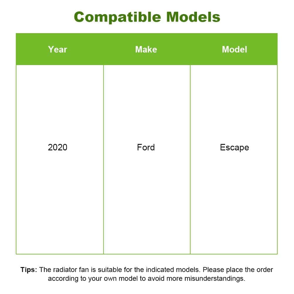 Ventilador de enfriamiento de radiador SCITOO 624730 - Imagen 5