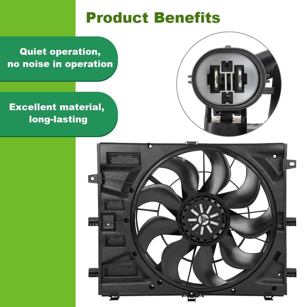 Ventilador de Refrigeración del Radiador SCITOO 84581336 - Imagen 3