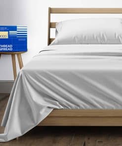 Juego de sábanas 100% algodón egipcio puro tamaño