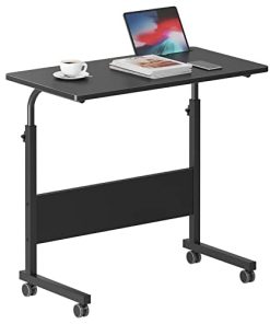 Mesa de Cama Móvil DlandHome 31.5 Pulgadas, Mesa Auxiliar