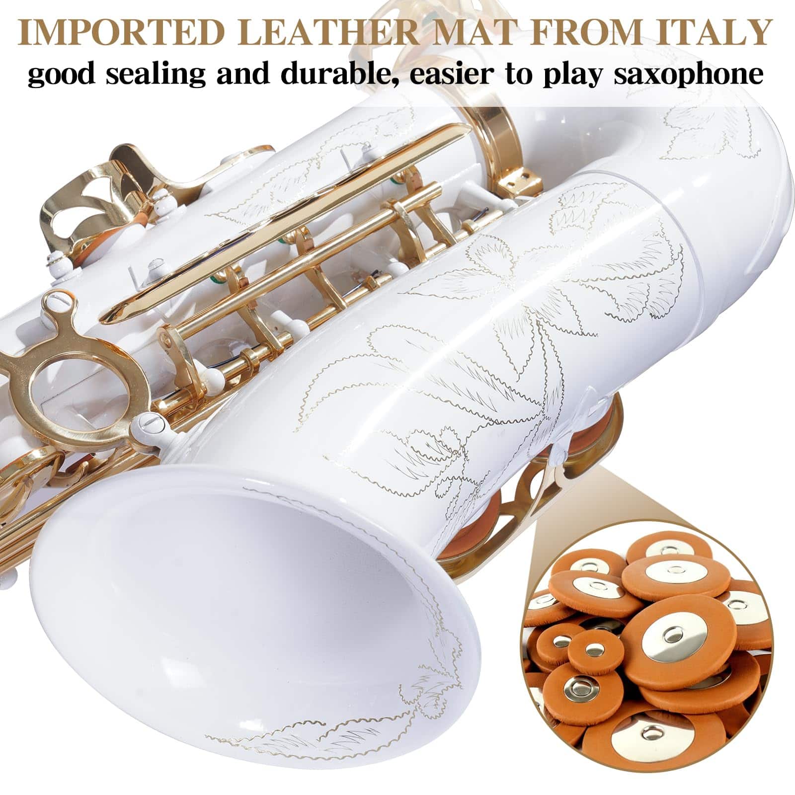 SLADE Saxophone Eb Alto Saxophone para Estudiantes - Imagen 5