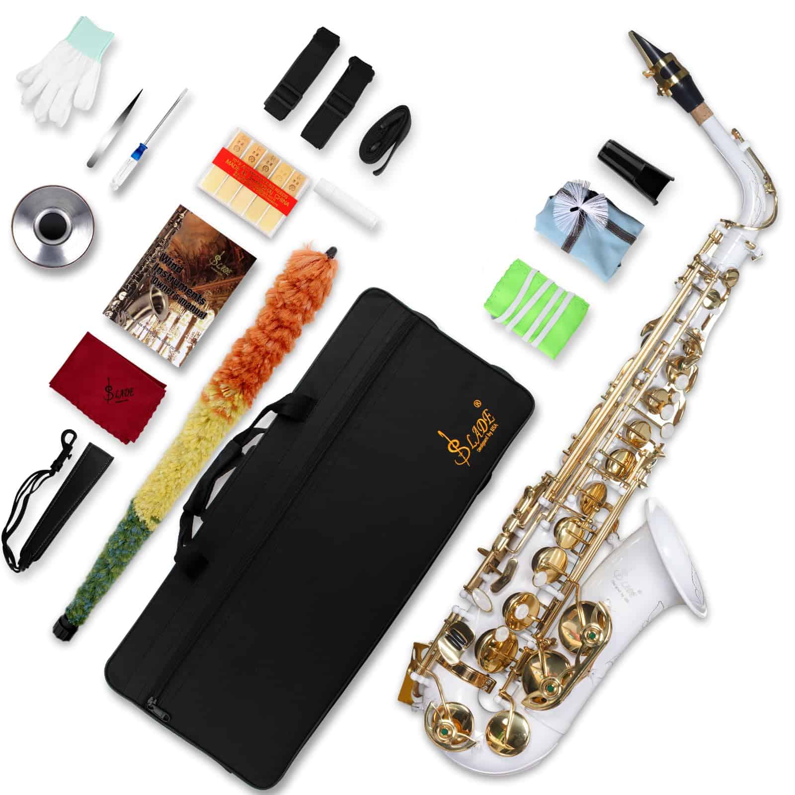 SLADE Saxophone Eb Alto Saxophone para Estudiantes