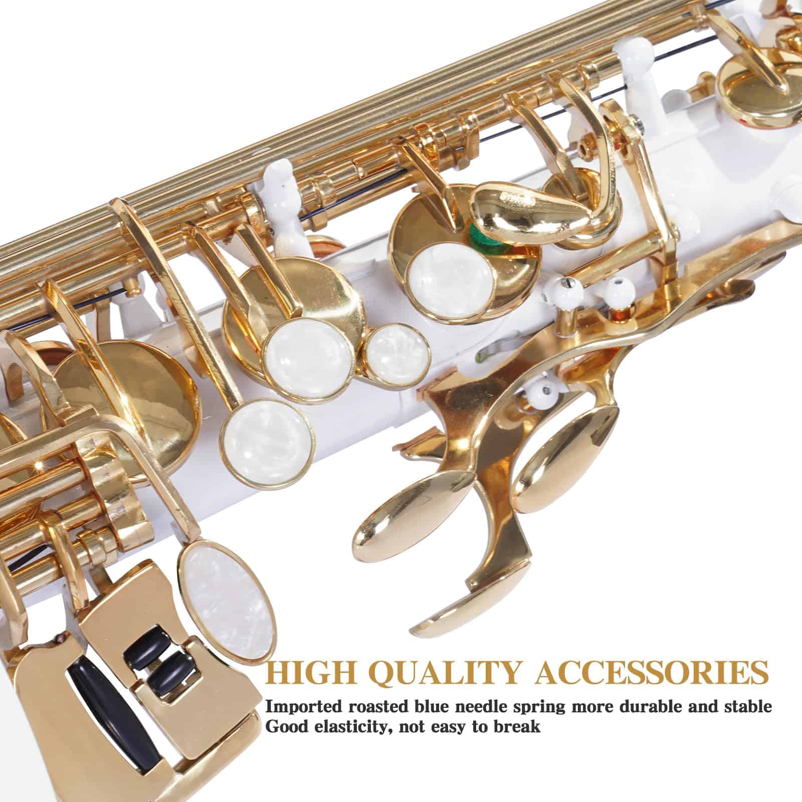 SLADE Saxophone Eb Alto Saxophone para Estudiantes - Imagen 6