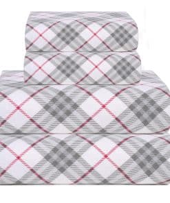 Juego de sábanas Bliss Casa de 4 piezas 100% algodón