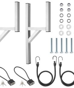 Venussar Soporte para Escalera para Remolque de Aluminio,