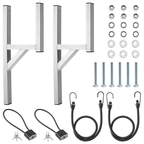 Venussar Soporte para Escalera para Remolque de Aluminio,