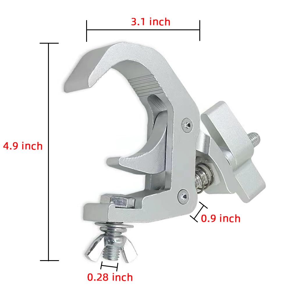 4Pack Ganchos de Abrazadera de Iluminación de Escenario - Imagen 4
