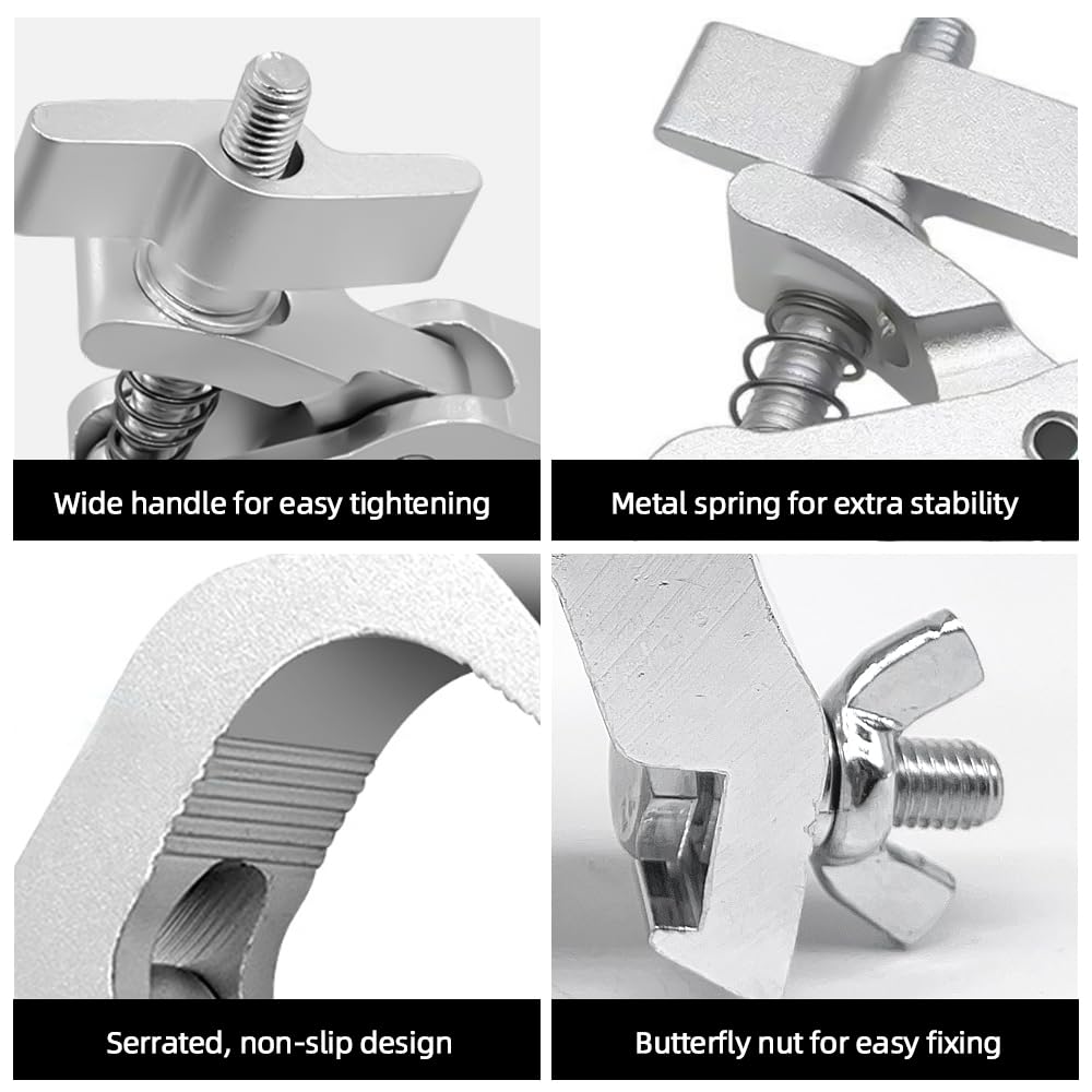 4Pack Ganchos de Abrazadera de Iluminación de Escenario - Imagen 5