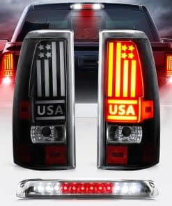 Juego de Luces Traseras Led, Par de Luces Traseras + 3er