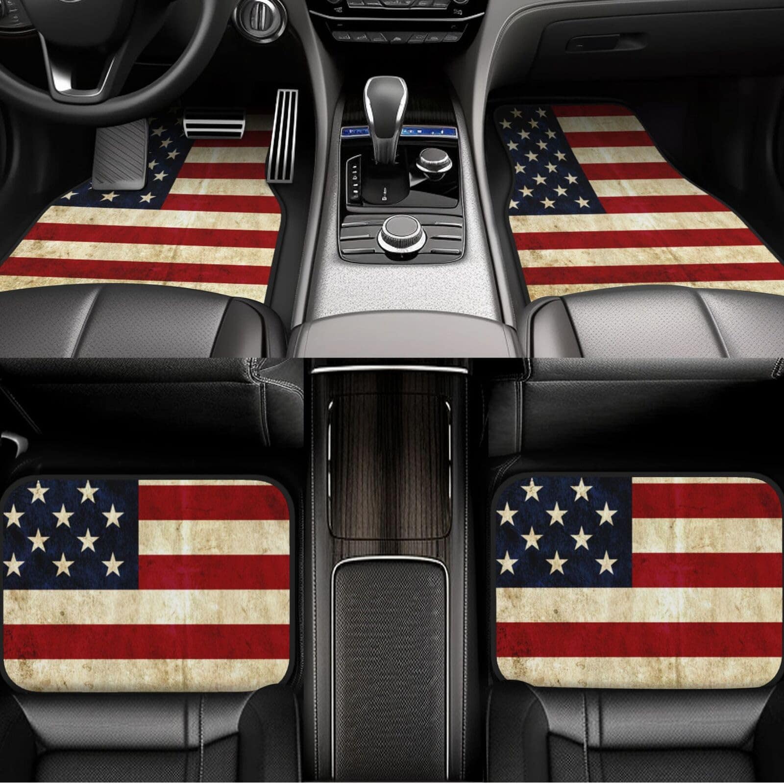Juego de alfombrillas para piso de coche Foruidec Grungy - Imagen 3