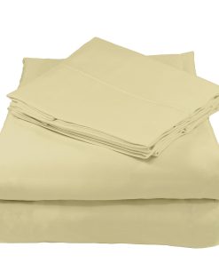 Whisper Organics, Juego de Sábanas de Algodón -Dune