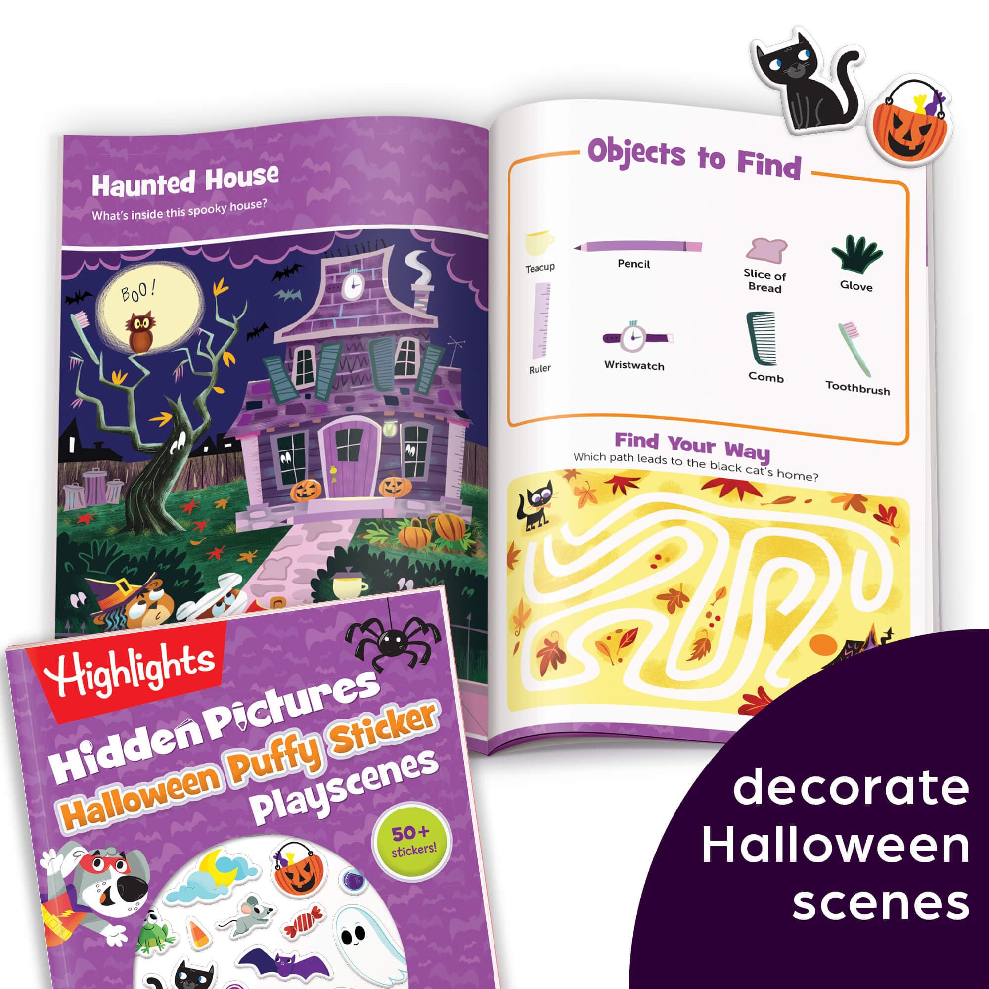 Paquete de Manualidades de Halloween y Libro para Niños de - Imagen 7