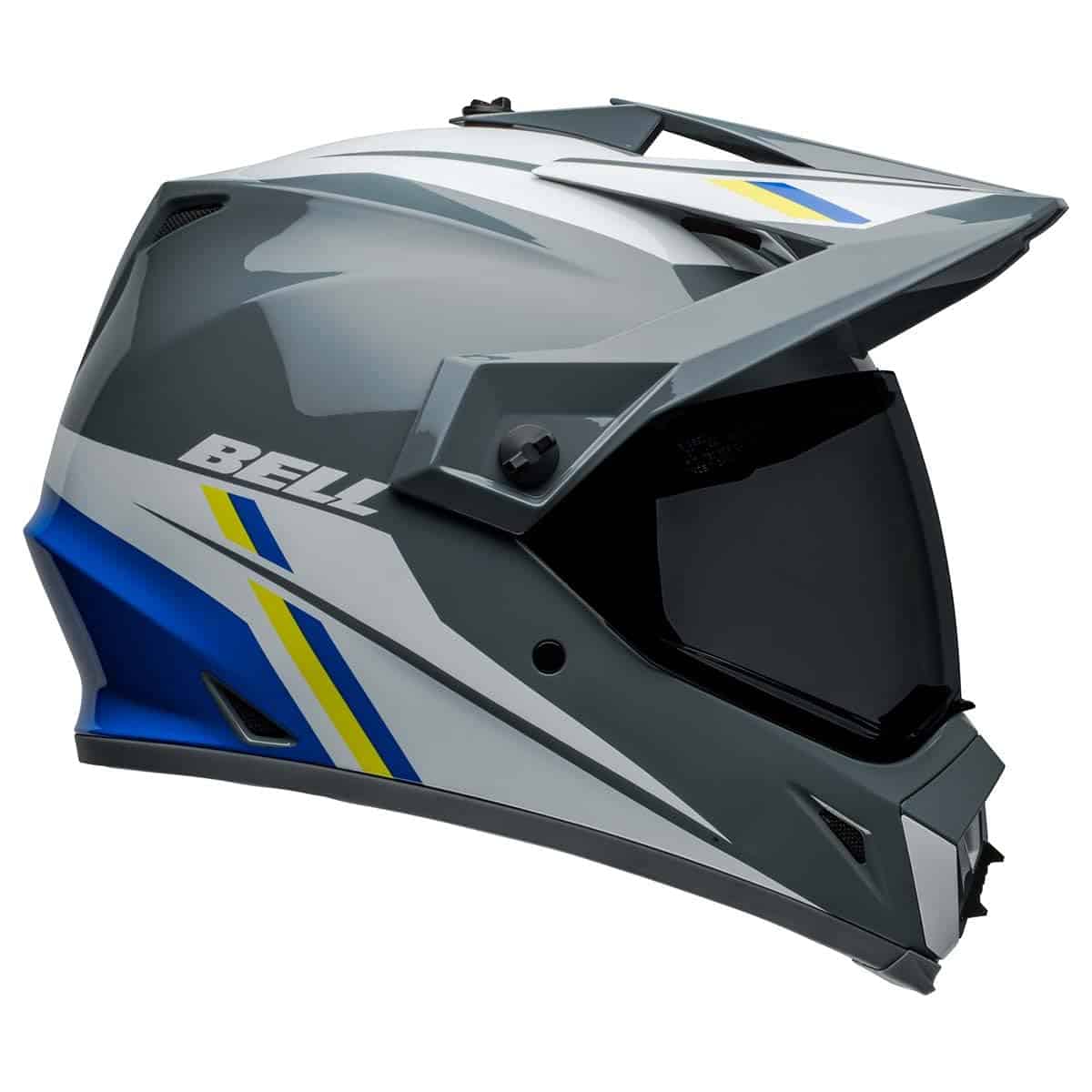 Casco Bell MX-9 Adventure MIPS (Alpino Brillo Gris/Azul - - Imagen 9