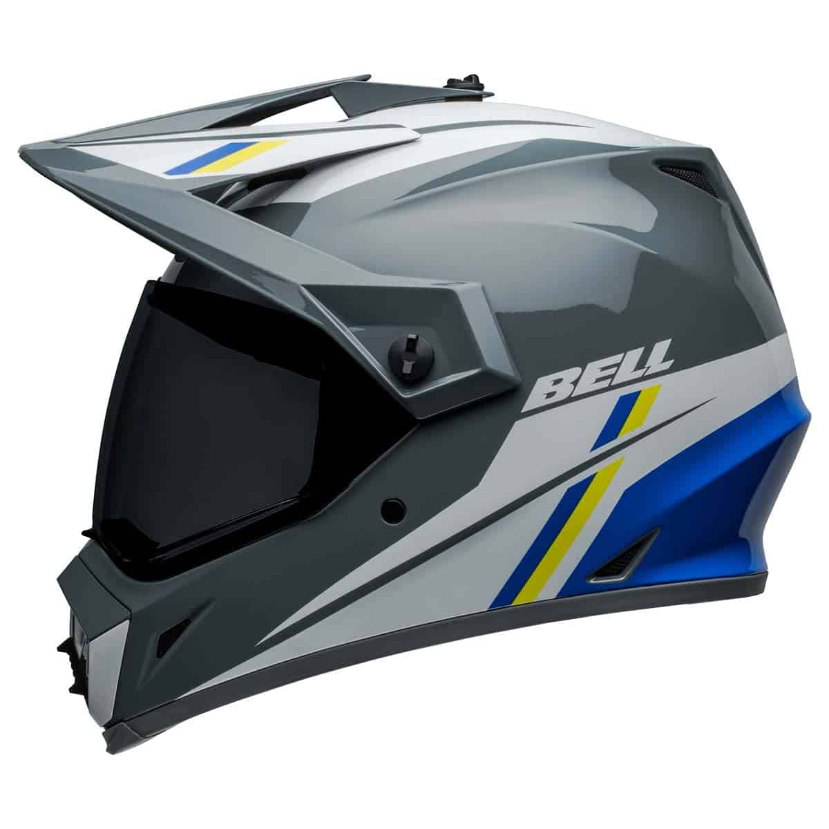 Casco Bell MX-9 Adventure MIPS (Alpino Brillo Gris/Azul - - Imagen 5