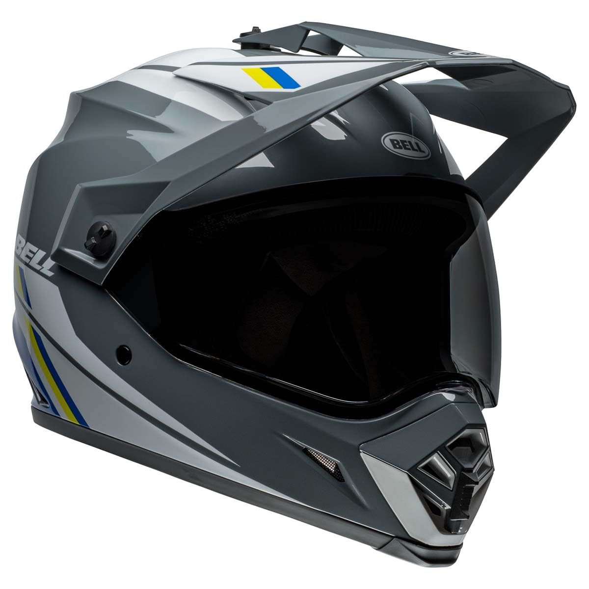 Casco Bell MX-9 Adventure MIPS (Alpino Brillo Gris/Azul -