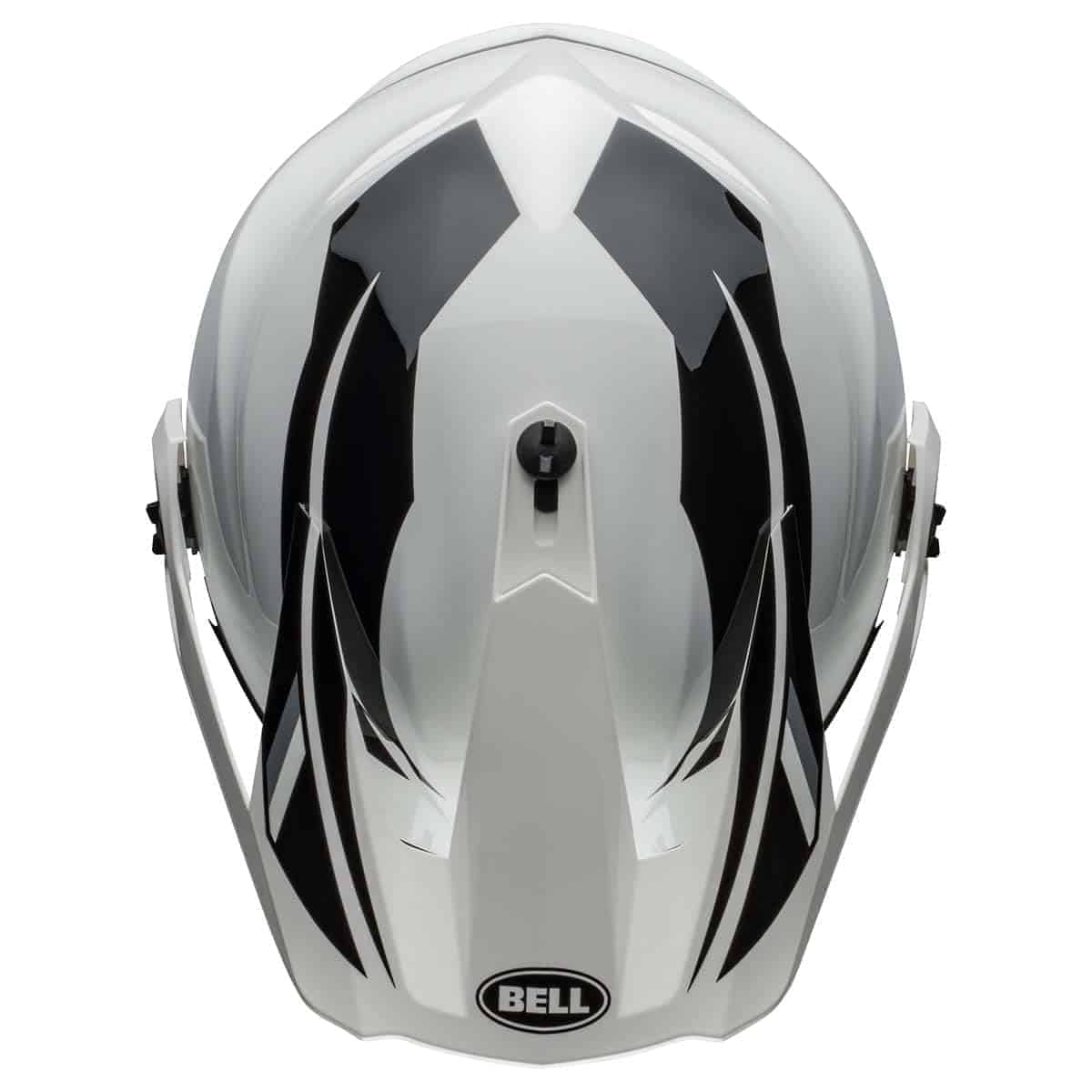 Casco Bell MX-9 Adventure MIPS (Blanco/Negro Brillo Alpino - Imagen 10