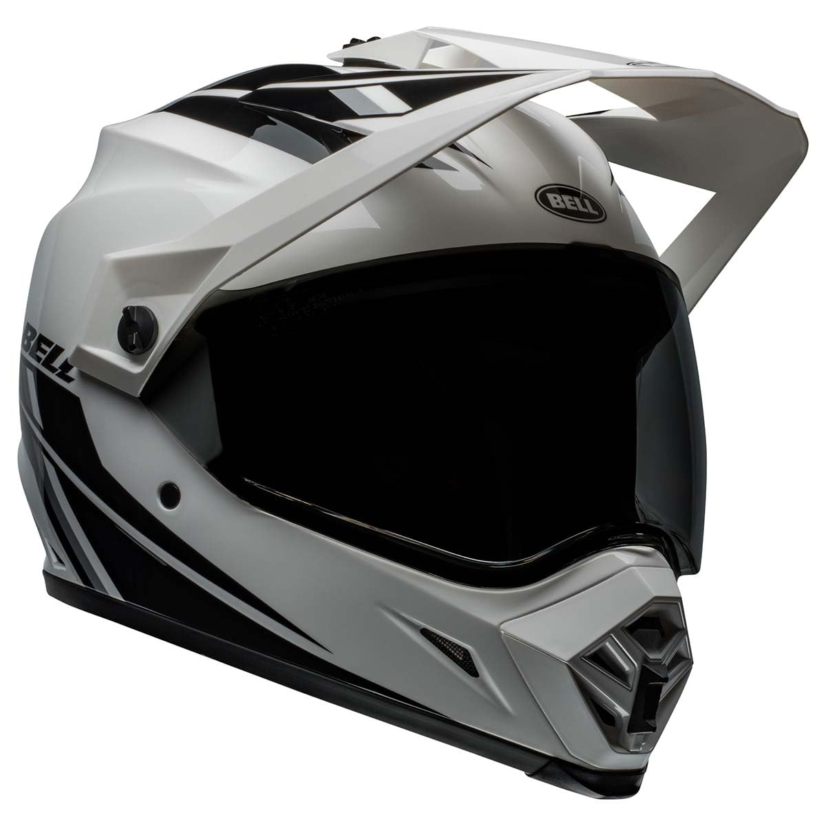 Casco Bell MX-9 Adventure MIPS (Blanco/Negro Brillo Alpino