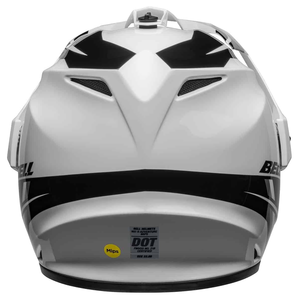Casco Bell MX-9 Adventure MIPS (Blanco/Negro Brillo Alpino - Imagen 7