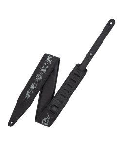 Correa para guitarra de cuero para ropa Levy's MG317ZE-BLK