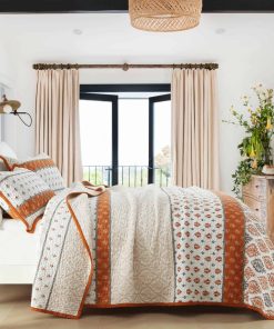 Edredón Tamaño King - Edredón Floral de Algodón 100%