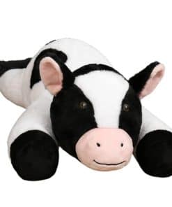 CalmQuest 28in 5lb Peluche de Vaca Ponderada - Peluche