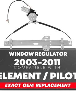 Regulador de Ventana Trasera Izquierda con Motor Compatible