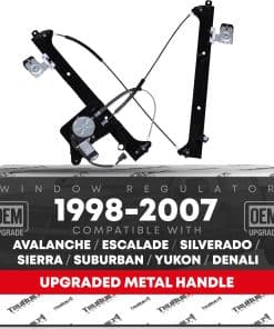 Regulador de Ventana Eléctrica con Motor, Trasero Derecho -