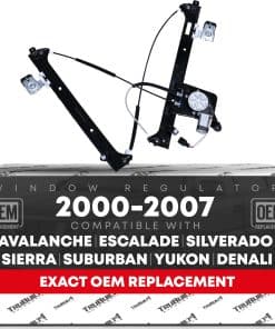 Regulador de ventana eléctrica con motor, lado delantero