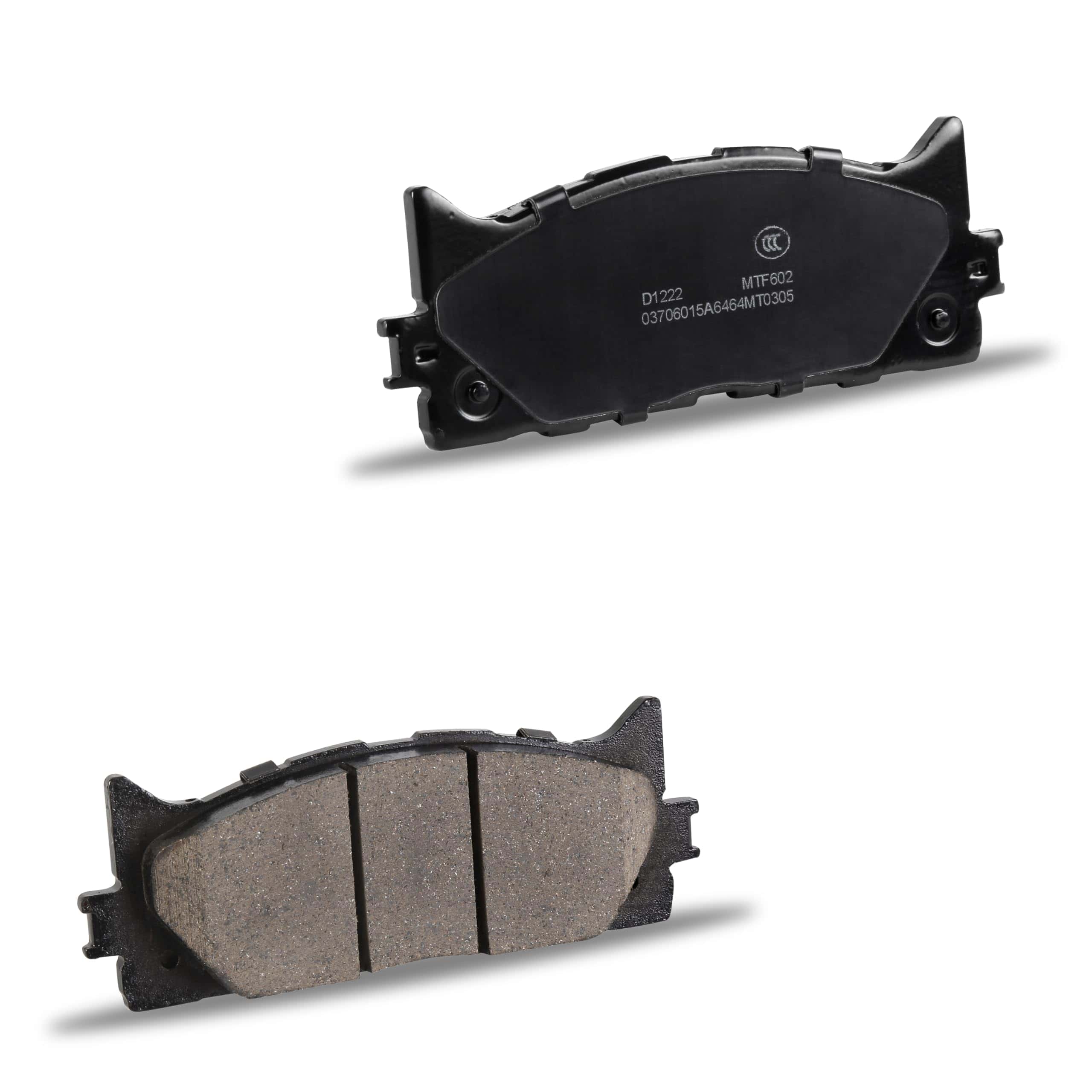 Juego de 8 pastillas de freno completas delanteras y - Imagen 8